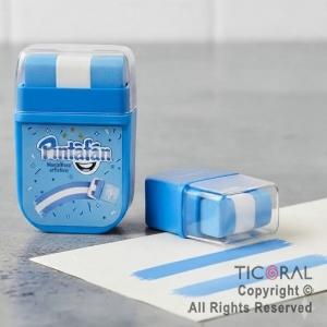 MAQUILLAJE BANDERITA ARGENTINA EN BARRA 6 GR (BLISTER X 3 UNIDADES)